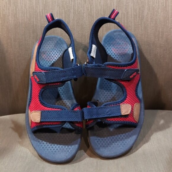 3/$20 Oshkosh BGosh Boys Tetris Play Sandal Adjustable Strap Boys Size 3 - Picture 2 of 9